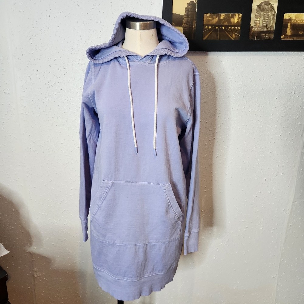 🥰Athleta Sundown Lavender Hoodie Dress Size S